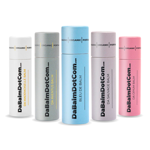 DaBalmDotCom solid perfumes and colognes - long-lasting, travel-size, premium scent.